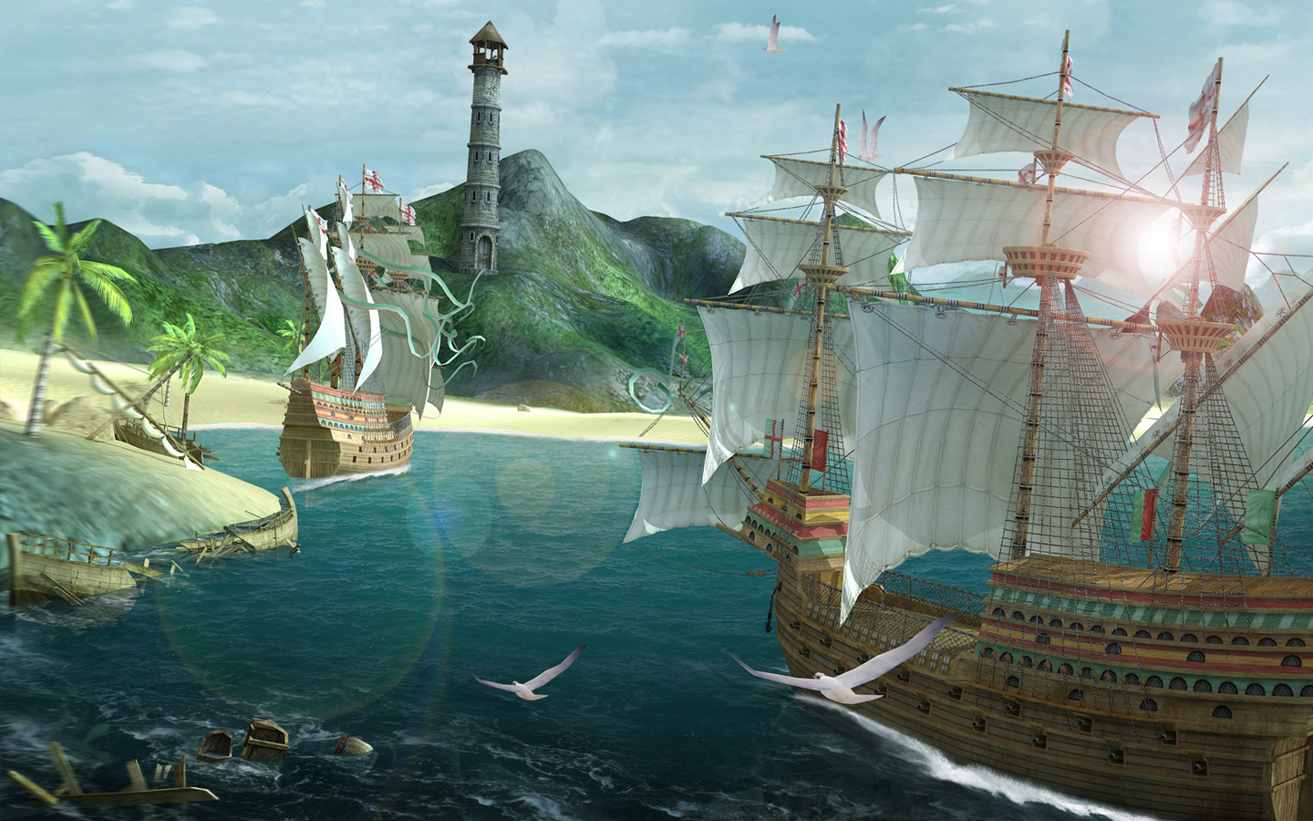 航海日记 类似大航海时代的游戏 - 哔哩哔哩